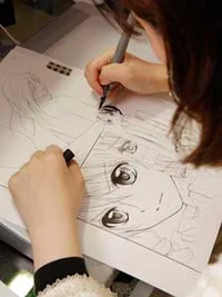 Girl Manga Artist