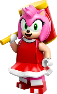 Amy rose LEGO 