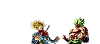 Trunks vs broly