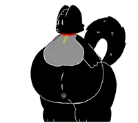 Fat Doom Kitty Plush