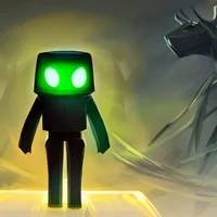 The emerald Enderman