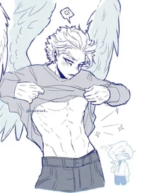 Hawks au roommate