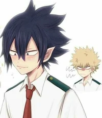 Bakugo y Tamaki