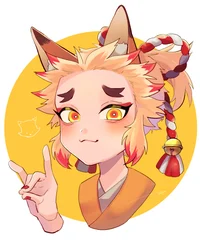 senjuro -kitsune au-