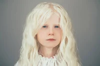 Albinism Girl