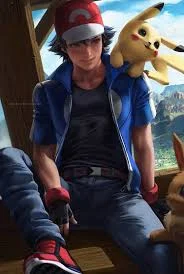 Teenage ash Ketchum 
