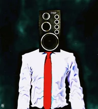 Large speakerman