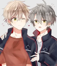 Little twin brothers