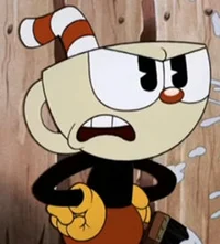 Cuphead angry