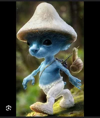 Smurf cat
