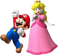 Mario and Peach