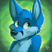 Tiko the blue fox