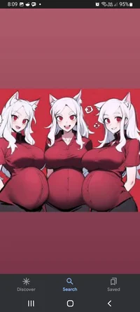 Cerberus -pregnant-