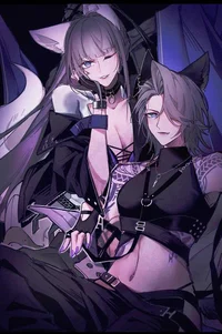 Two lesbian mafia