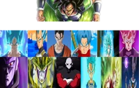Team goku vs broly