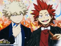 Kirishima and bakugo