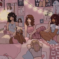 girls sleepover