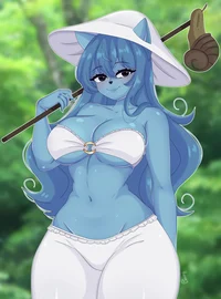Smurfs cat girl