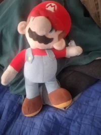 Mario plushie 
