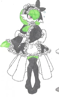 Plush gardevoir maid