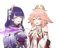 Yae Miko and Raiden
