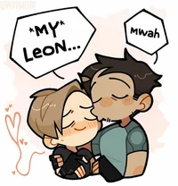 Chris and Leon