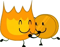 Firey and Coiny