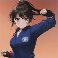 Female martial artis