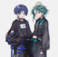 Xiao and Scaramouche