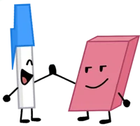 Pen and Eraser