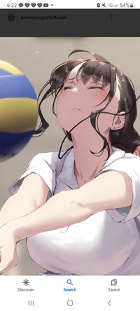 Cute volleyball girl