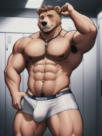 Anthro Bear Armpits