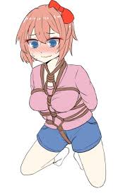 Tied up Sayori