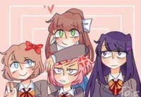 Ddlc but your MC bff