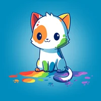 Paint Kitten