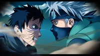 Obito and Kakashi