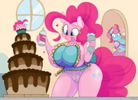 Thick pinkie pie