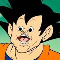 goku on crack