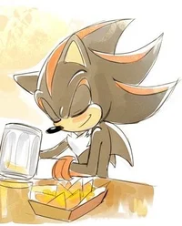Shadow gets drunk
