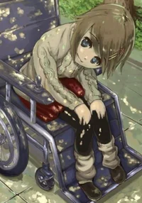 Disabled girl