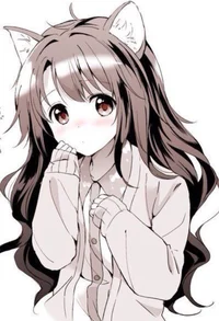 Chica linda y timida