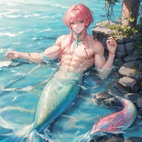 Male mermaid 