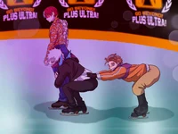 Mha Ice skating