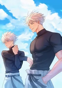 Gojo and killua 