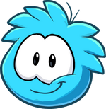 Blue puffle