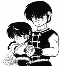 Ranma y Ryoga 