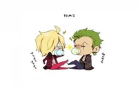Zoro and Sanji
