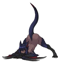 Nargacuga human form