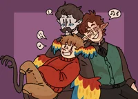 Grian Scar and Mumbo