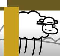 cap sheep thing idk
